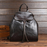 simple leather backpack - MRSLM