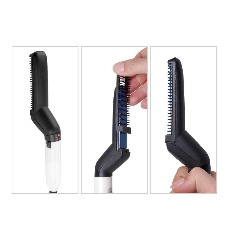 heated hair styler brush, view 6 - MRSLM