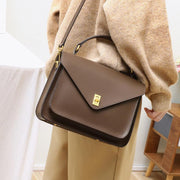 retro leather handbag for women - MRSLM