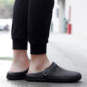 Flat slip-on half slippers, view 2 - MRSLM