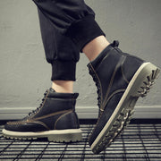 Men's high-top combat boots, view 2 - MRSLM