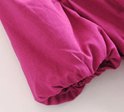 berry cotton linen dress, view 5 - MRSLM