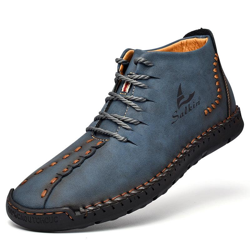 Men's casual microfiber boots, view 7 - MRSLM