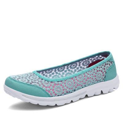 Women's cloth slip-on shoes, view 6 - MRSLM