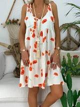 Flower vest camisole dress, view 5 - MRSLM