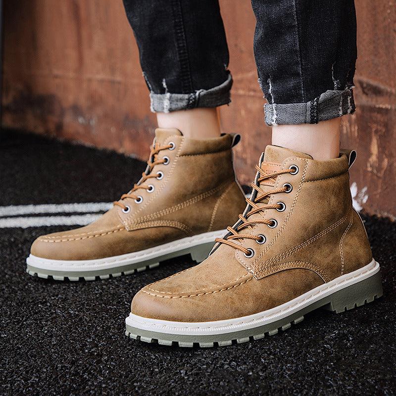Men's high-top combat boots - MRSLM