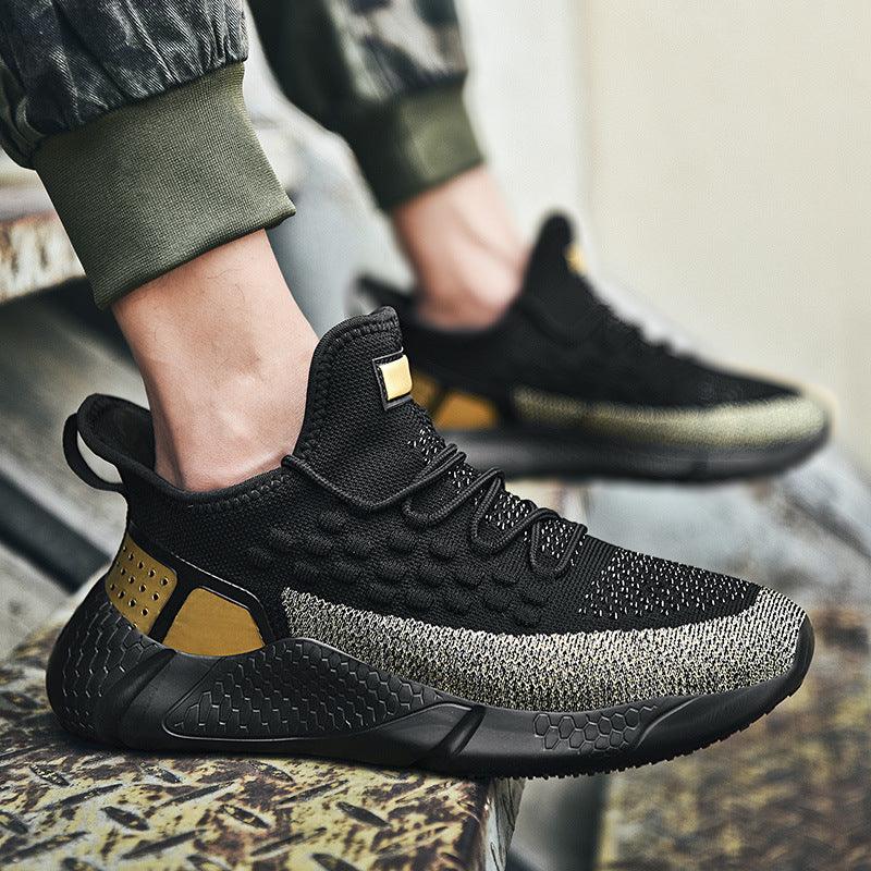 men's breathable flying mesh sneakers - MRSLM