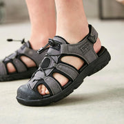Men's suede platform sandals, view 7 - MRSLM