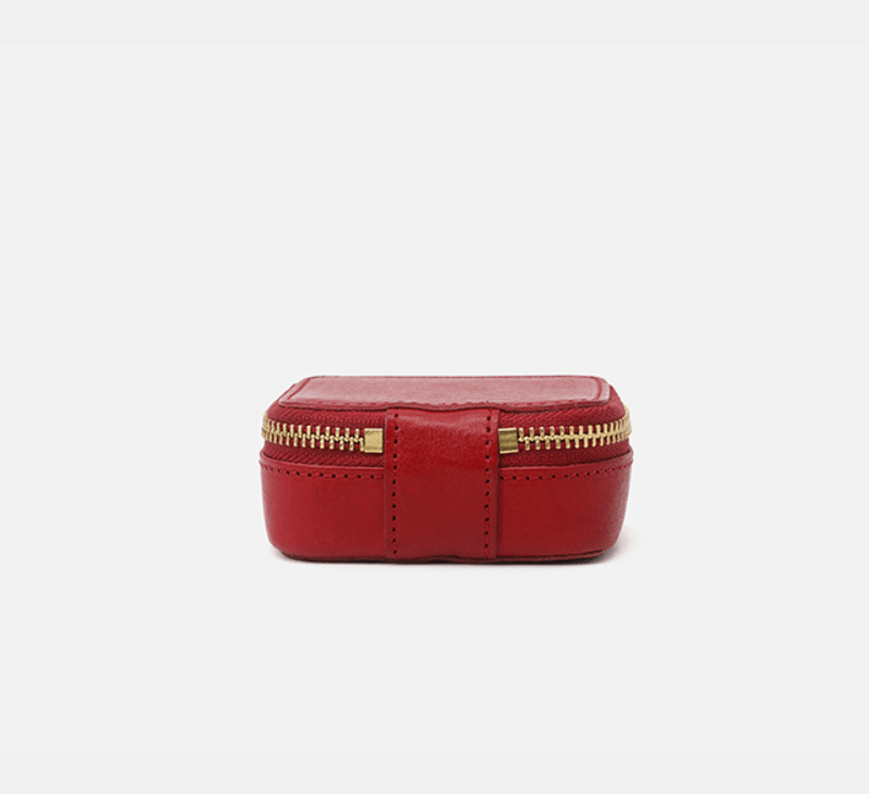 Mini portable leather lipstick box, view 2 - MRSLM