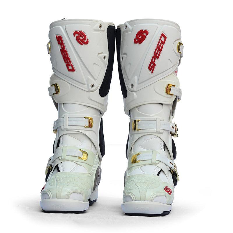 Motorcycle racing wear-resistant boots, view 8 - MRSLM