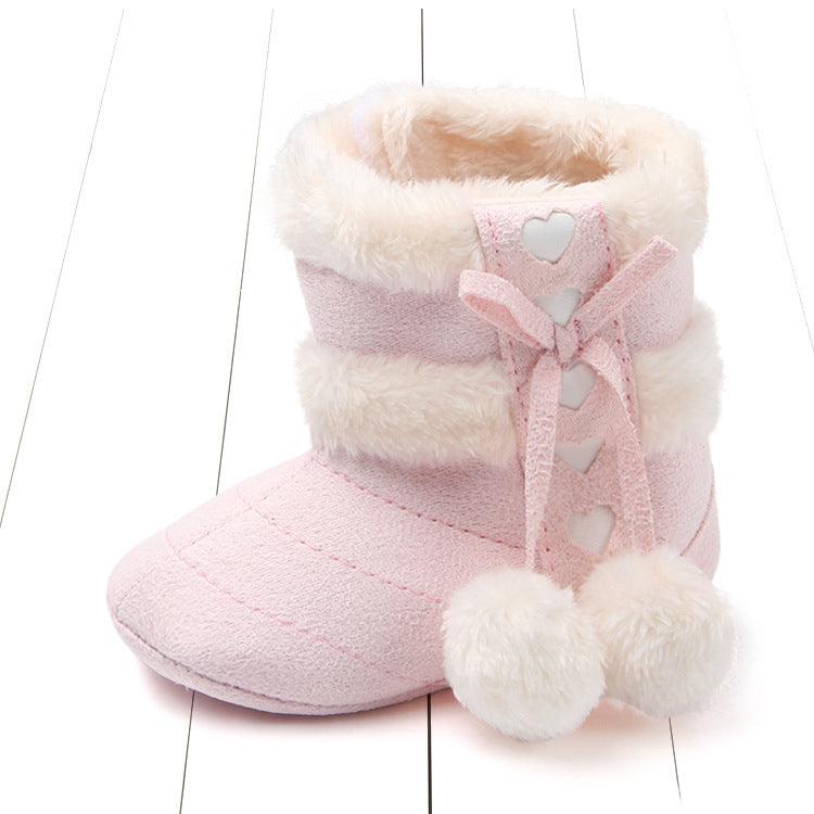 Bow baby toddler shoes, view 4 - MRSLM