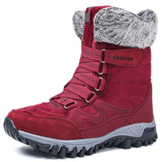 High-top padded snow boots, view 2 - MRSLM