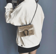 chain crossbody shoulder bag, view 4 - MRSLM
