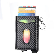 Leather elastic band card holder - MRSLM