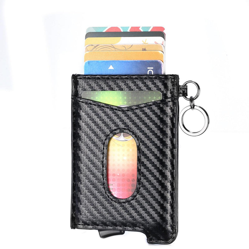 Leather elastic band card holder, view 5 - MRSLM
