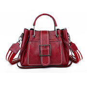 women's soft PU leather handbag, view 13 - MRSLM