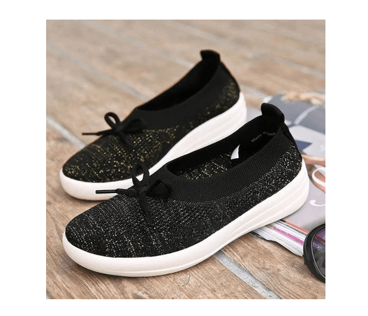 Women's flat mesh slip-on shoes, view 5 - MRSLM