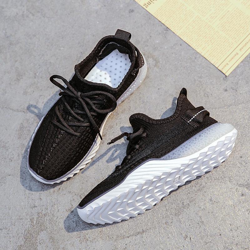 Women's woven running shoes, view 3 - MRSLM
