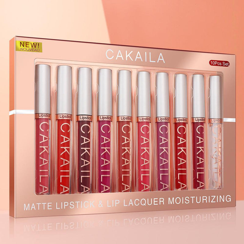 Matte lip gloss pack of 10 - MRSLM