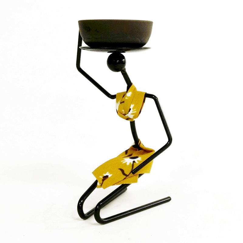 Creative Iron Candle Holder