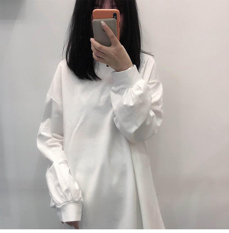 Long-sleeved lace-up waist dress, view 8 - MRSLM