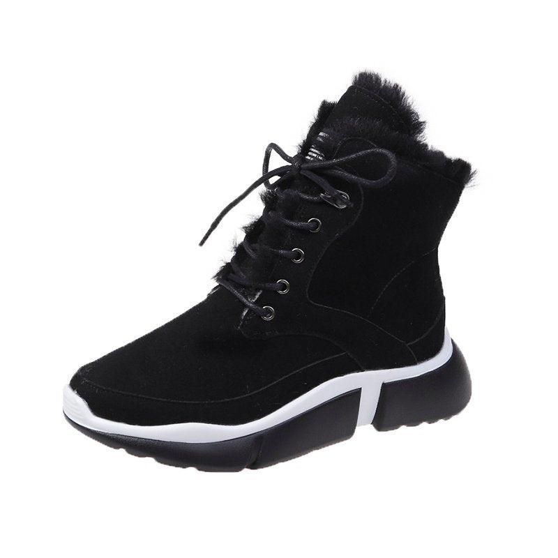 plush short cotton boots, view 2 - MRSLM