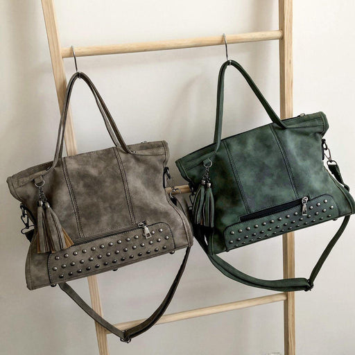 retro large diagonal women's bag - MRSLM