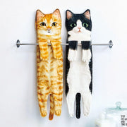 cat shape hand towel - MRSLM