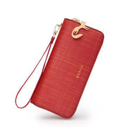 Women's long zipper clutch wallet, view 6 - MRSLM
