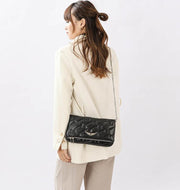 black leather crossbody bag - MRSLM