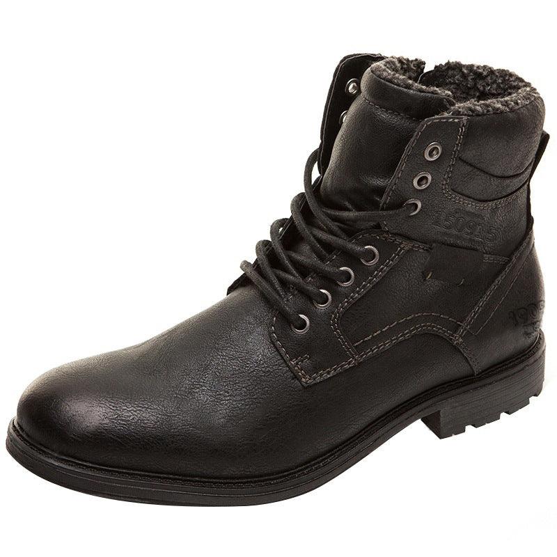 lace-up retro snow boots, view 8 - MRSLM
