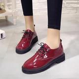 Women's high gloss loafers, view 2 - MRSLM