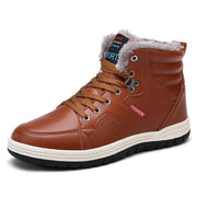 men's high-top cotton snow boots, view 6 - MRSLM