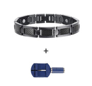 titanium steel magnetic bracelet, view 8 - MRSLM