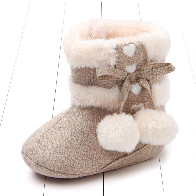 Bow baby toddler shoes, view 3 - MRSLM