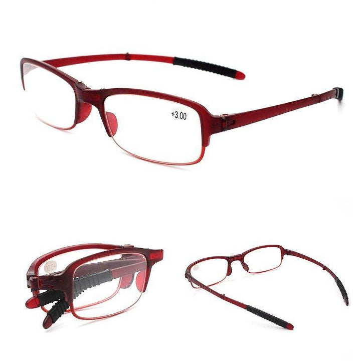 TR90 Soft Light Weight Folding Best Reading Glasses Magnifying Fatigue Relief - MRSLM