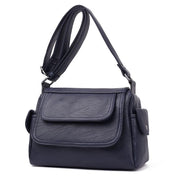 Women's genuine leather crossbody handbag, view 8 - MRSLM