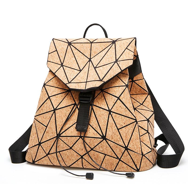 Natural cork backpack, view 4 - MRSLM