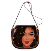 printed PU shell messenger bag, view 19 - MRSLM