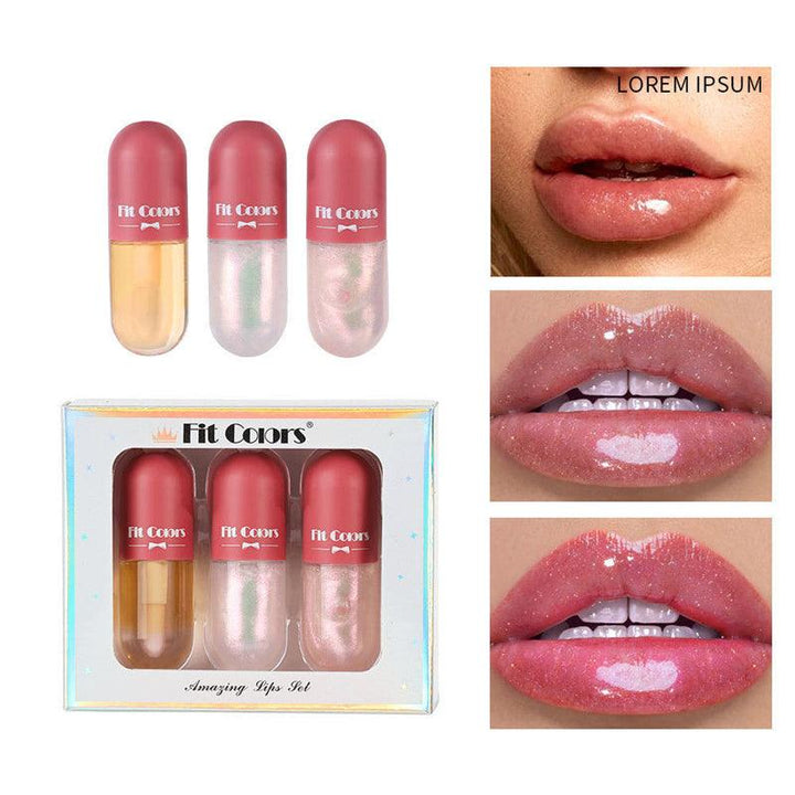 Day Night Instant Volume Lip Plumper Oil Clear Lasting Nourishing Repairing Reduce Lip Fine Line Care Lip Beauty Cosmetic - MRSLM