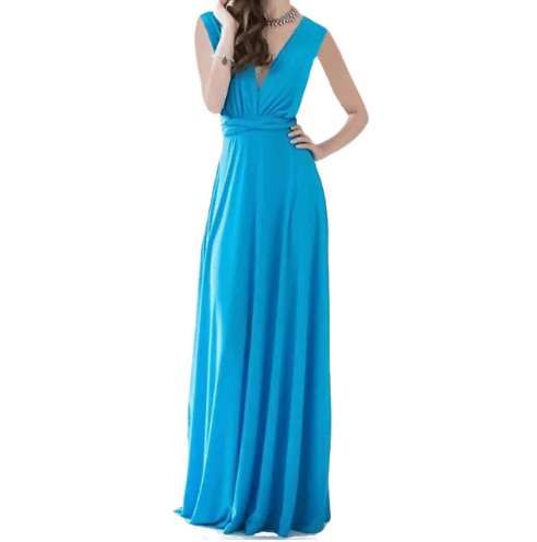 Women Bandage Convertible Boho Maxi Dress - MRSLM