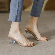 Chunky crystal sandals, view 5 - MRSLM
