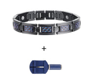 titanium steel magnetic bracelet, view 2 - MRSLM
