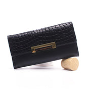 Women's long leather wallet, view 2 - MRSLM