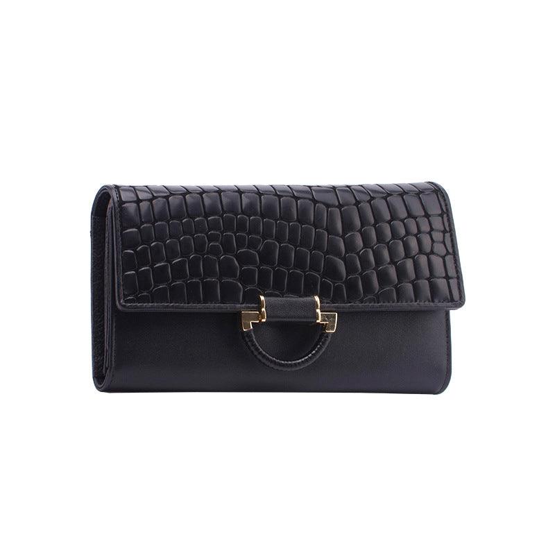 Women's long leather wallet, view 7 - MRSLM