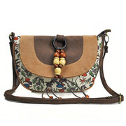 ethnic style messenger dumpling bag, view 6 - MRSLM