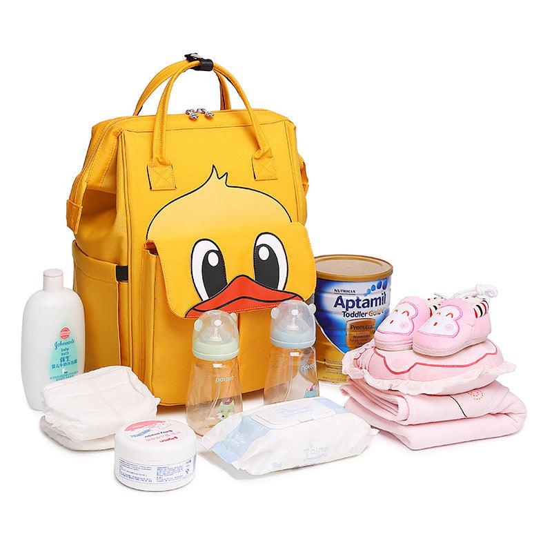 little yellow duck backpack, view 8 - MRSLM