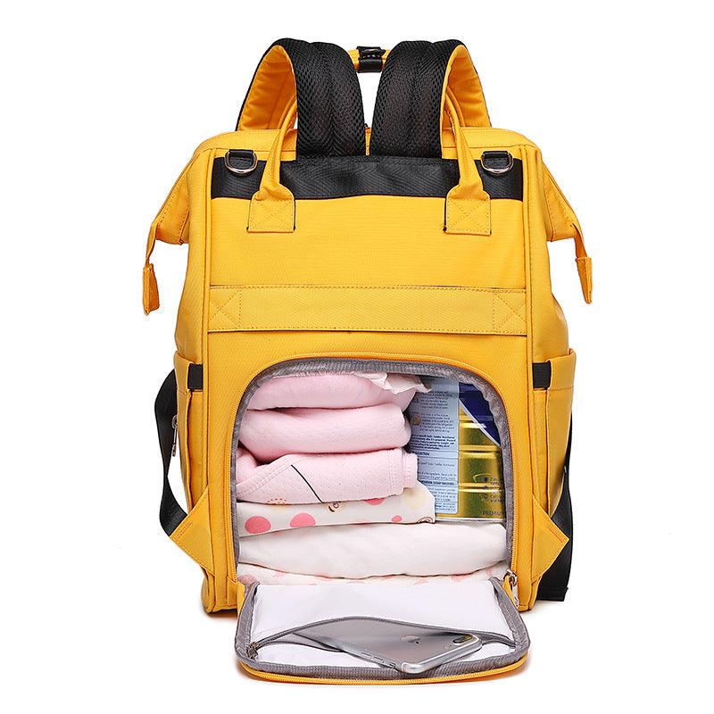 little yellow duck backpack, view 3 - MRSLM
