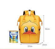 little yellow duck backpack, view 5 - MRSLM