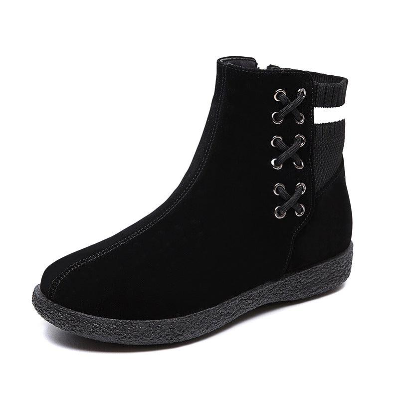 women's snow boots with wool lining, view 4 - MRSLM